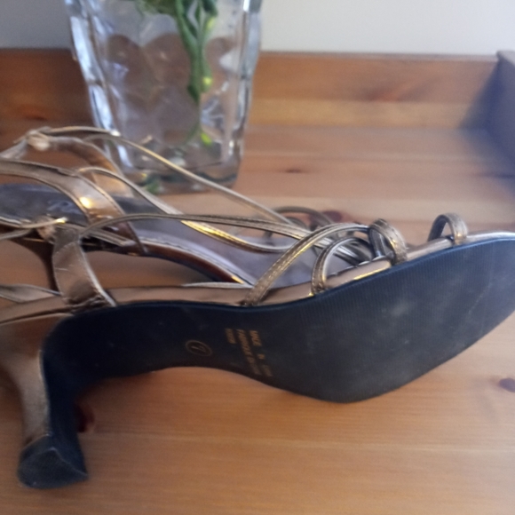 Ladies low pumps in bronze color - Picture 2 of 4